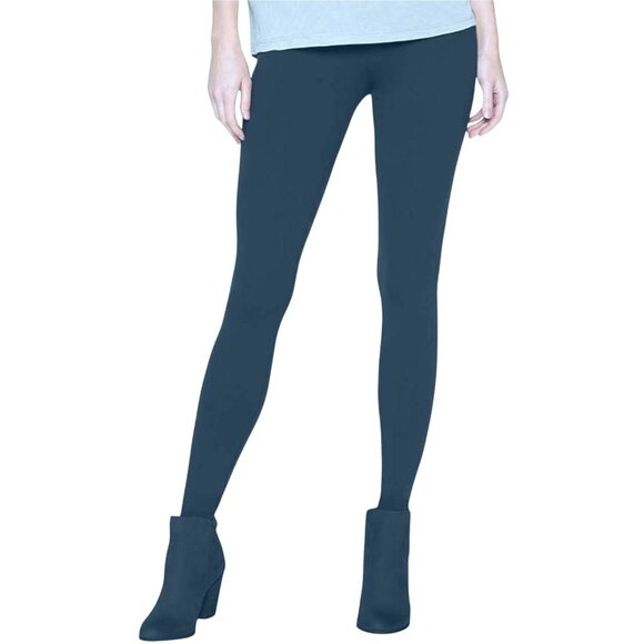 Size Small NEW Women's Matty‎ M Mid-Waisted Navy Blue Leggings NWT Slacks Pants - Picture 1 of 7